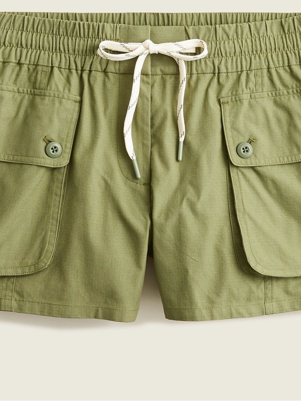 J Crew Pull-On Cargo Short General Surplus Green Size Medium - Picture 4 of 14